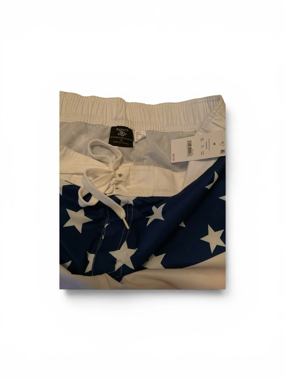 Men's American Flag Swim Trunks - NWT